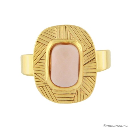 Кольцо TARATATA, Joyeuse, разъемное, со стеклянной бусиной, TT-H24-11419-201 белый