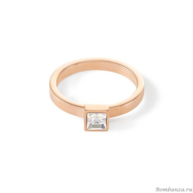 Кольцо Coeur de Lion, Crystal-Rose gold 17.2 мм 0501/40-1822 54 Кольцо Coeur de Lion, Crystal-Rose gold 17.2 мм 0501/40-1822 54