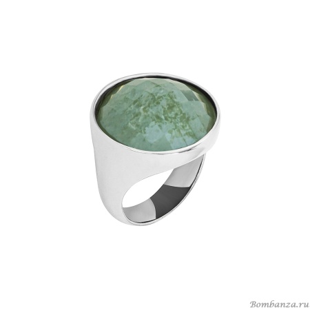 Кольцо Possebon, pearl green quartz 18 мм