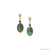 Серьги Nature Bijoux, Linapacan, с азуритом и хризоколлой, NB24.1-12-79377 зеленый Серьги Nature Bijoux, Linapacan, с азуритом и хризоколлой, NB24.1-12-79377 зеленый