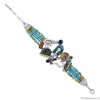 Браслет TARATATA, Baker street, со смолой,стеклянными бусинами,стразами, TT-W23-02304-104 синий Браслет TARATATA, Baker street, со смолой,стеклянными бусинами,стразами, TT-W23-02304-104 синий