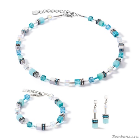 Колье Coeur de Lion, Joyful Colours Blue, 3339/10-0600. Германия
