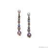Серьги Nature Bijoux, Blue pearl, с жемчугом и кожей, NB24.2-12-79412 серый Серьги Nature Bijoux, Blue pearl, с жемчугом и кожей, NB24.2-12-79412 серый