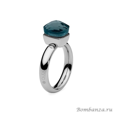 Кольцо Qudo, Firenze london blue 16 мм 626046 BL/S Кольцо Qudo, Firenze london blue 16 мм 626046 BL/S