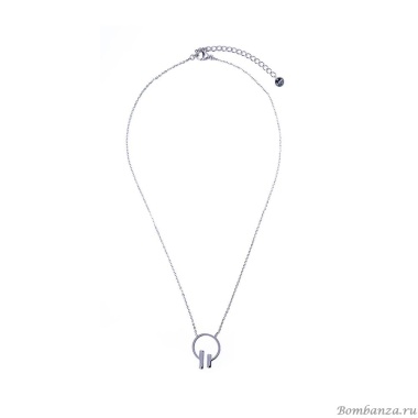Колье Moon Paris, Ikita, с подвеской, MIK-22.03-005 серебристый Колье Moon Paris, Ikita, с подвеской, MIK-22.03-005 серебристый