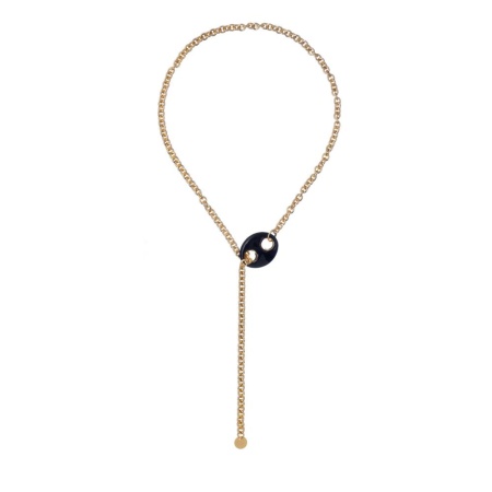 Колье Francesca Bianchi, с эмалью, FB25.2-15T черный