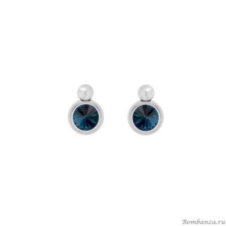 Серьги VIDDA, Sweet, с кристаллом Swarovski, VD24.1-01844 синий