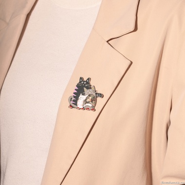 Брошь Shadore, Котики