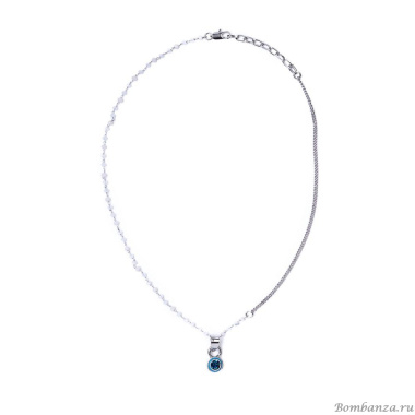 Колье Moon Paris, Ringo, с кристаллами, MR-22.03-029 синий