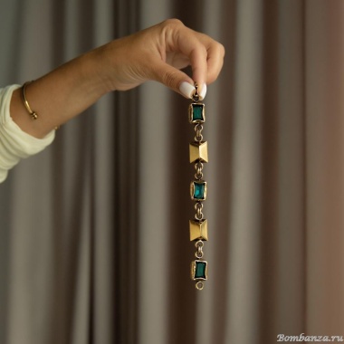 Браслет Thot Gioielli, с рейнстоунами, TG25.1-BRV38 золотистый