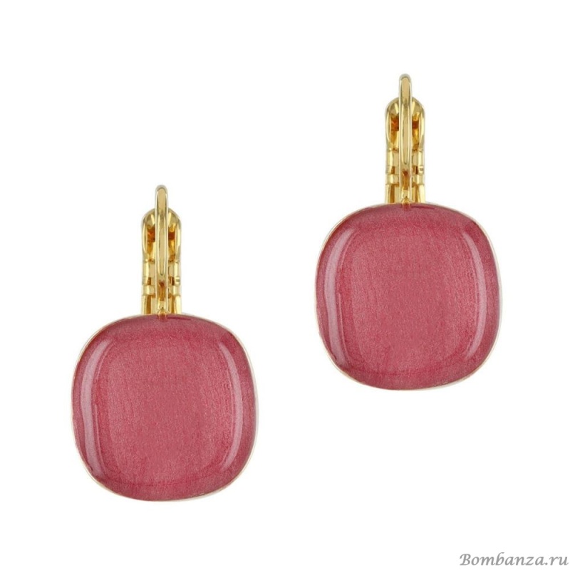 Серьги TARATATA, Manufacture, со смолой, TT-W23-01701-203 розовый Серьги TARATATA, Manufacture, со смолой, TT-W23-01701-203 розовый
