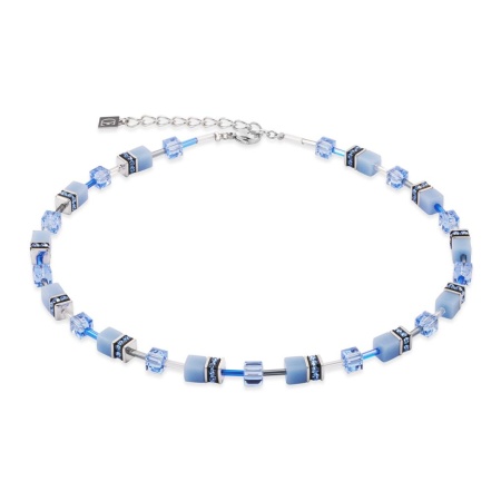 Колье Coeur de Lion, Blue-Silver, 4020/10-0717