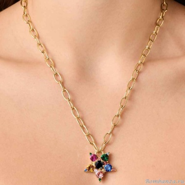 Колье Dyrberg Kern, SAGITTA SG RAINBOW, 450048