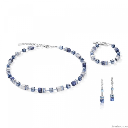 Серьги Coeur de Lion, Blue 4017/20-0700. Германия