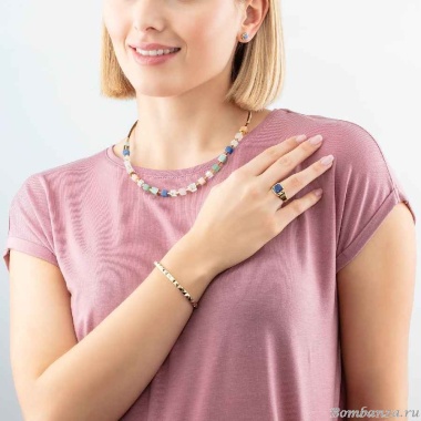 Кольцо Coeur de Lion, Blue-Gold, 1200/40-0716 52