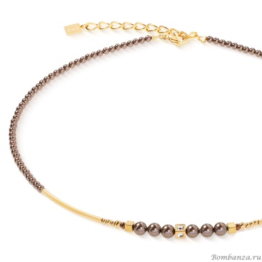 Колье Coeur de Lion, Brown, 4312/10-1100 Колье Coeur de Lion, Brown, 4312/10-1100