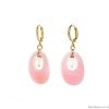 Серьги Lanzerotti, Anne with an E, с раковиной и селенитом, LZ-25.08-234 розовый
