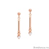 Серьги Coeur de Lion, Beige-Grey 5048/21-1012 Серьги Coeur de Lion, Beige-Grey 5048/21-1012. Германия