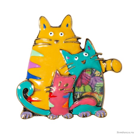 Брошь Shadore, Котики