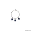 Браслет Tra-la-ra, Tuareg, с кристаллами, TLR25-252P002 синий