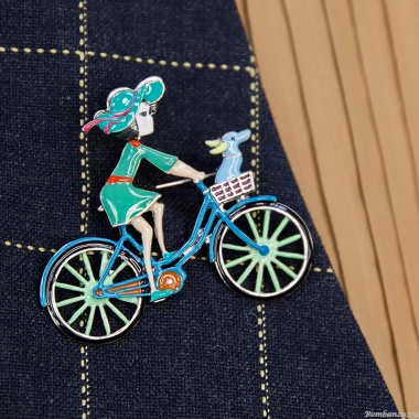 Брошь Shadore, Велосипед