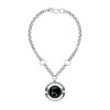 Колье Ciclon, Magnifica, с муранским стеклом, CN-233801 черный Колье Ciclon, Magnifica, с муранским стеклом, CN-233801 черный