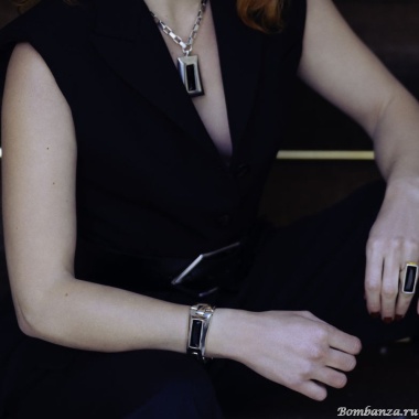 Браслет Ciclon, ESCULTURA COLOR NEGRO C231111-01-0 BW/S