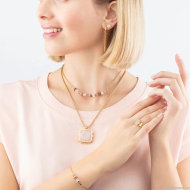Серьги Coeur de Lion, Rose-Gold, 5076/21-1916 Серьги Coeur de Lion, Rose-Gold, 5076/21-1916