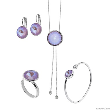 Серьги Fiore Luna, Lavender Delite A1903.10 V/S