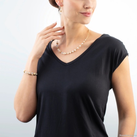 Кольцо Coeur de Lion, Crystal-Gold, 0146/40-1816 60