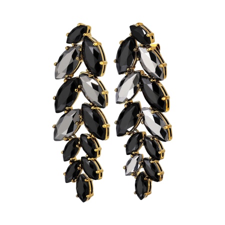 Серьги Dyrberg Kern, BANYAN SG BLACK, 470036