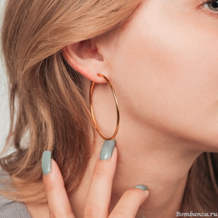 Серьги Fiore Luna, Кольцо Fiore Luna, 50, AWE2950-G-2-50mm