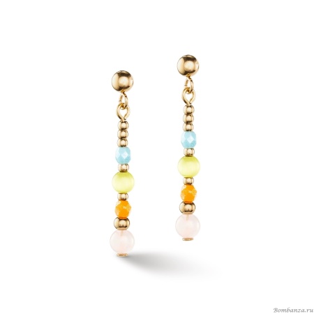 Серьги Coeur de Lion, Multicolour Pastel 1, 4350/21-1522. Германия