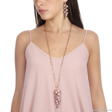 Серьги Boccadamo,  Caleida Blue-Rose XOR534RC BL/R/RG Серьги Boccadamo,  Caleida Blue-Rose XOR534RC BL/R/RG