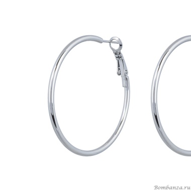 Серьги Fiore Luna, Кольцо Fiore Luna, 40, AWE2950-S-2-40mm Серьги Fiore Luna, Кольцо Fiore Luna, 40, AWE2950-S-2-40mm