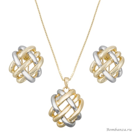 Комплект Fiore Luna, колье+серьги, SG205896E-001 G