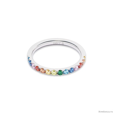Кольцо Coeur de Lion, Multicolour Silver, 0146/40-1517 58