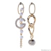 Серьги Moon Paris, Bohemia, асимметричные, жемчуг, кристаллы, MB-21.07-001 золотистый Серьги Moon Paris, Bohemia, асимметричные, жемчуг, кристаллы, MB-21.07-001 золотистый