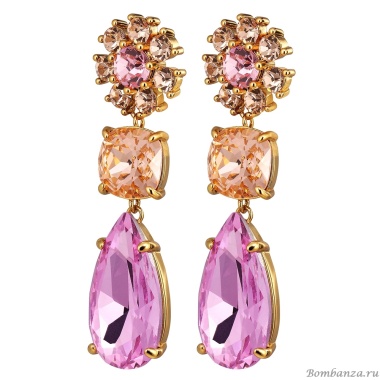 Серьги Dyrberg Kern, MISIA SG ROSE / PEACH, 460513 Серьги Dyrberg Kern, MISIA SG ROSE / PEACH, 460513