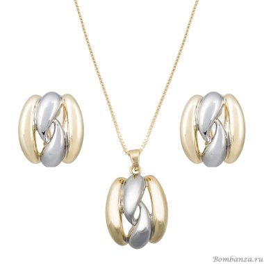 Комплект Fiore Luna, колье+серьги, SG206497E-001 G