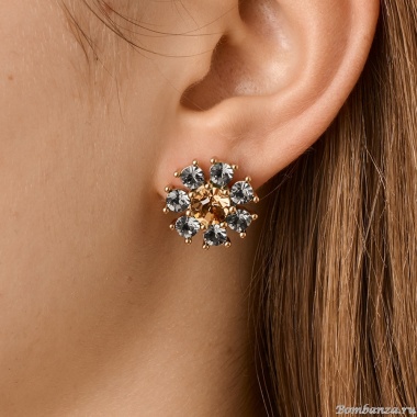 Серьги Dyrberg Kern, AUDE SG GREY /GOLDEN, 450097 Серьги Dyrberg Kern, AUDE SG GREY /GOLDEN, 450097