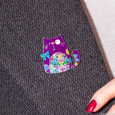 Брошь Shadore, Кот бант