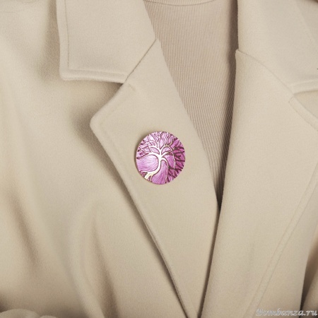 Брошь Shadore, Дерево