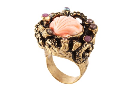 Кольцо Alcozer & J, Unic, A158AW14 Кольцо Alcozer & J, Unic, A158AW14