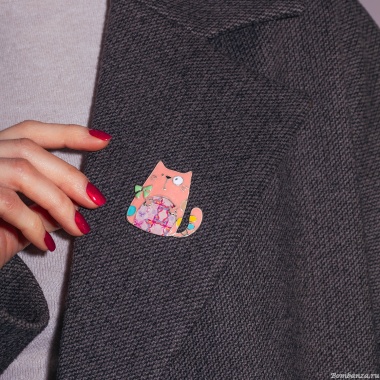 Брошь Shadore, Кот бант