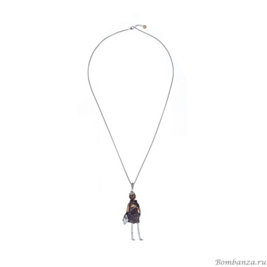 Подвеска Miamelie, кукла Мелани, MiA-2504-CL7662 серебристый