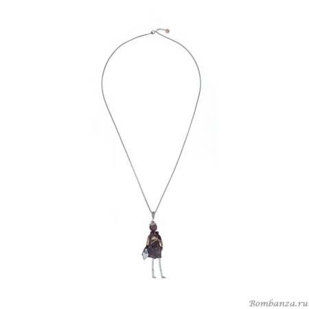 Подвеска Miamelie, кукла Мелани, MiA-2504-CL7662 серебристый