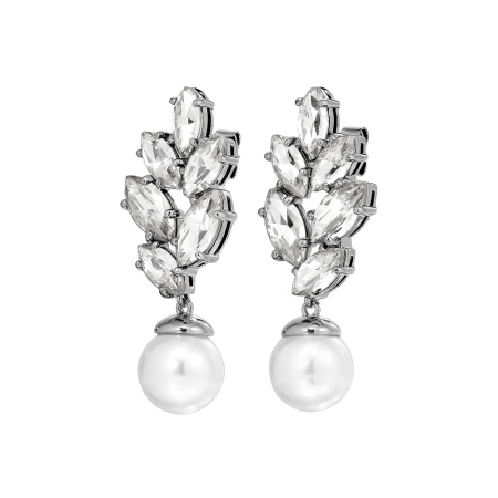 Серьги Dyrberg Kern, BALETE SS CRYSTAL_WHITE PEARL, 470028