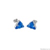 Серьги Catherine Bijoux, The three sides of the triangle, с кристаллом, CB25.1-5308FS синий