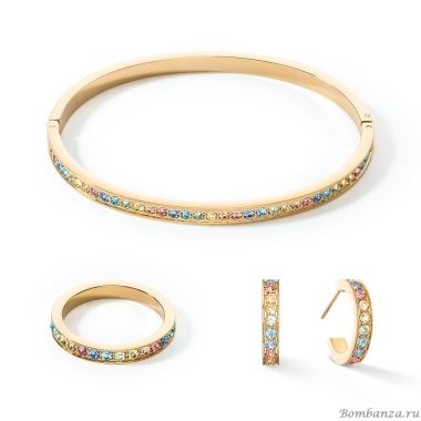 Браслет Coeur de Lion, Multicolour Pastel Gold 19 см, 0127/37-1590 Браслет Coeur de Lion, Multicolour Pastel Gold 19 см, 0127/37-1590. Германия